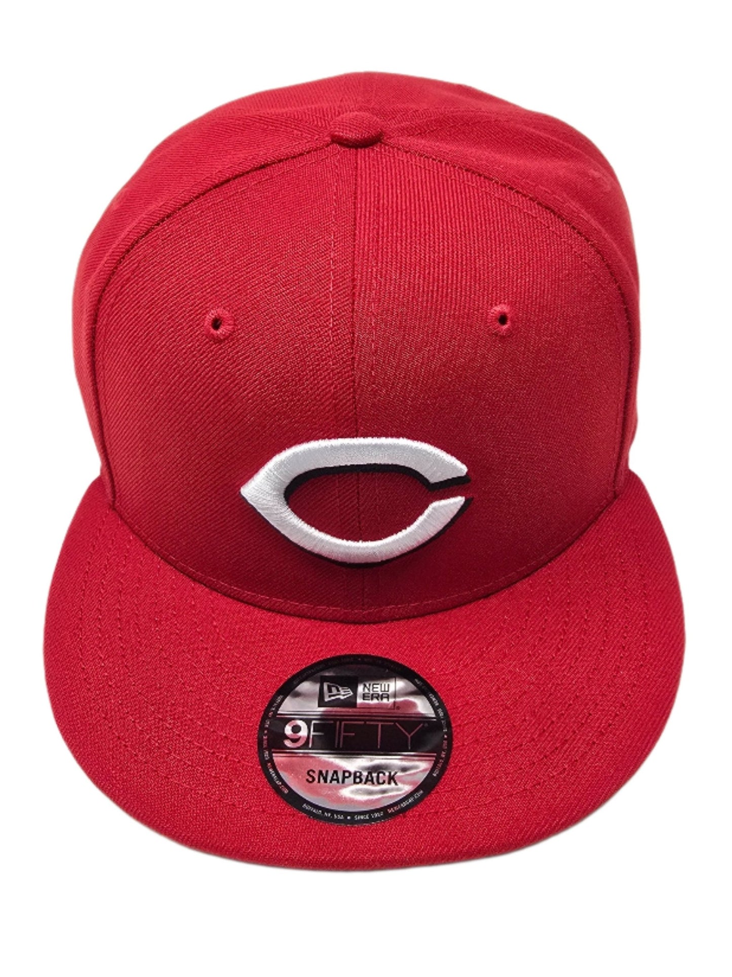 Cincinnati Reds Authentic New Era 9FIFTY Black Snapback