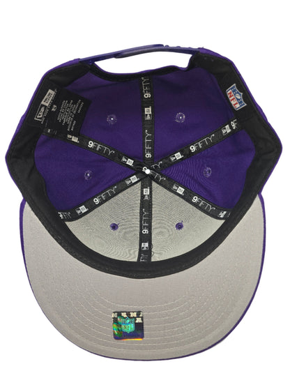 Minnesota Vikings Authentic New Era 9FIFTY Purple Snapback Baseball Cap