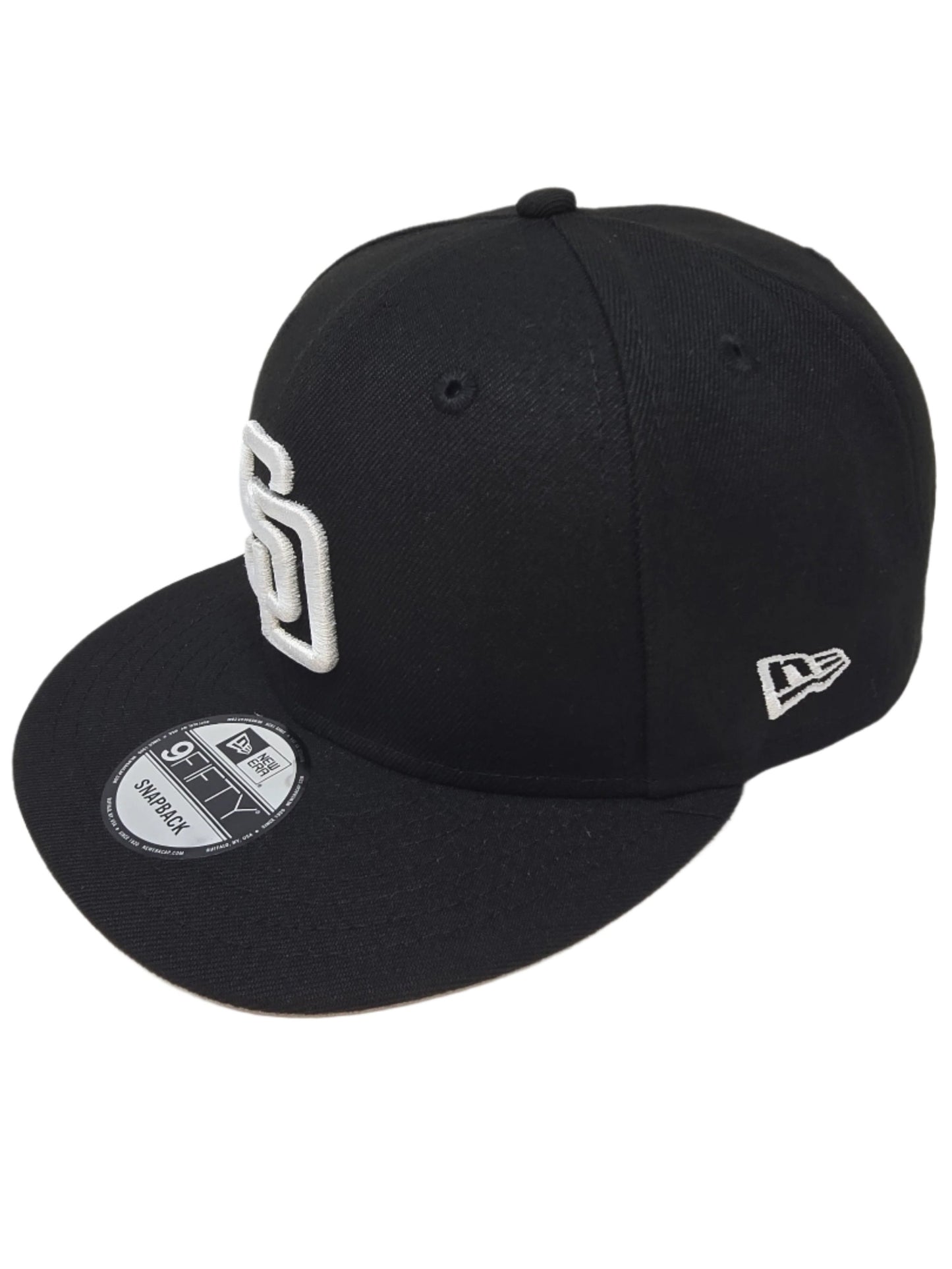 San Diego Padres Authentic New Era 9FIFTY Black Snapback Baseball Cap