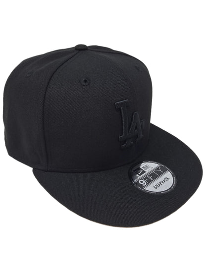 Los Angeles Dodgers Authentic New Era 9FIFTY Blackout Snapback Baseball Cap