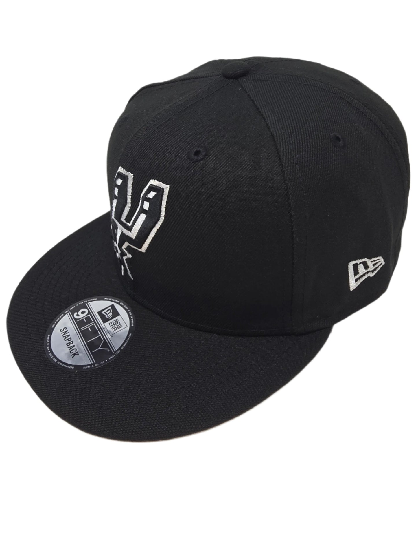 San Antonio Spurs Officially Licensed NBA New Era 9FIFTY Black Snapback