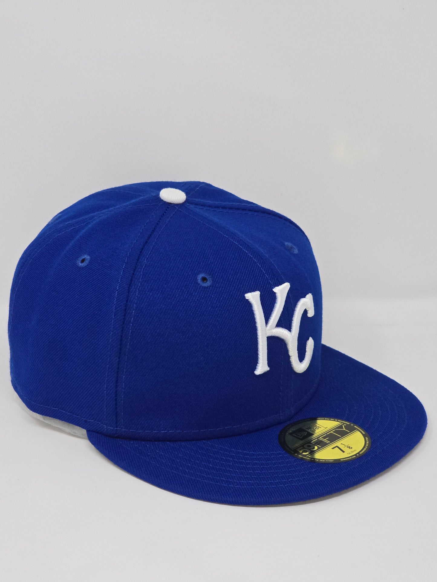 Kansas City Royals New Era Fitted Royal Blue Baseball Cap 59FIFTY