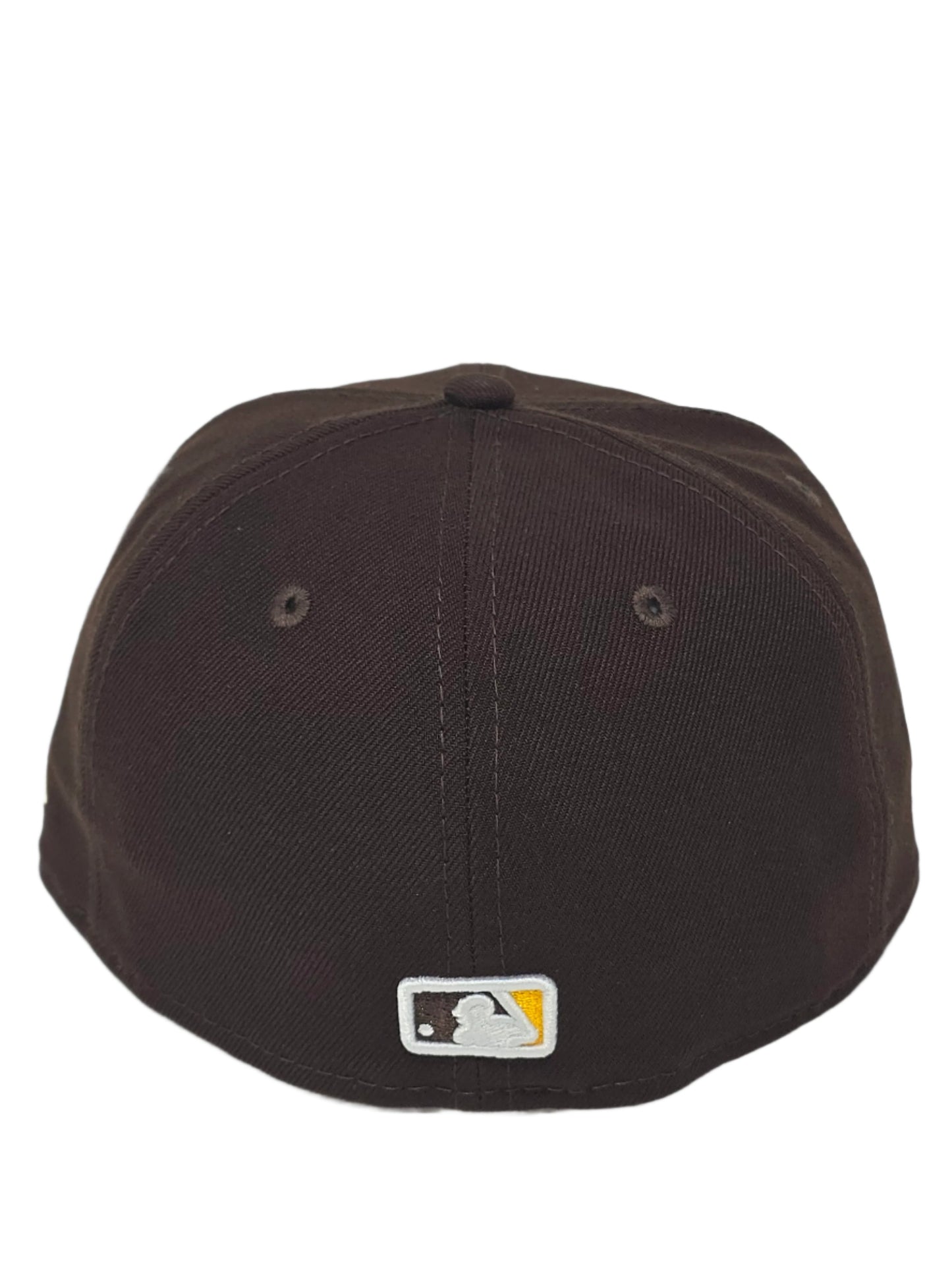 San Diego Padres New Era Fitted 59FIFTY Fitted Brown with Gold Logo Baseball Cap