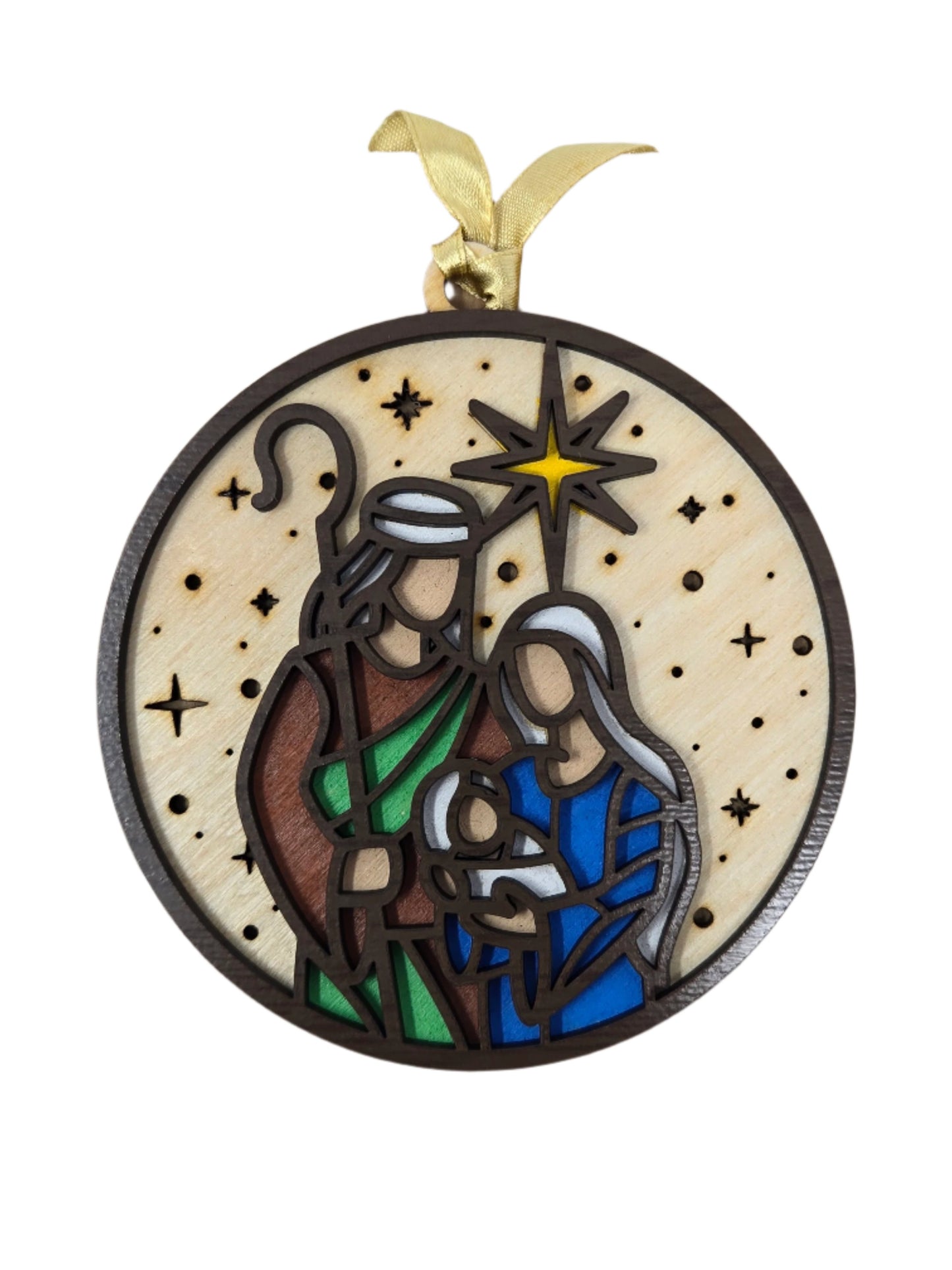 Nativity Scene Ornament – Celebrate the True Spirit of Christmas - Made in USA