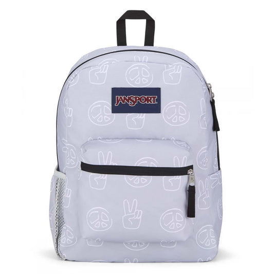 JanSport Cross Town Mochila escolar con cerezas de 8 bits JS0A47LW93L