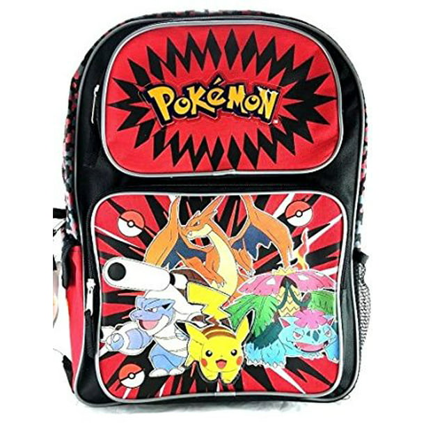 Pokemon - Pikachu Plusle & Minun 16" School Backpack