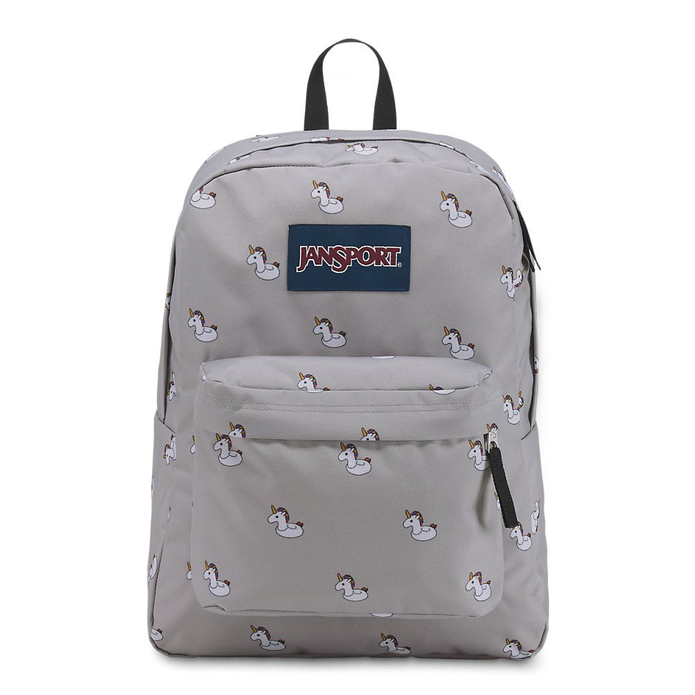 Jansport Superbreak Backpack Unicorn Gray