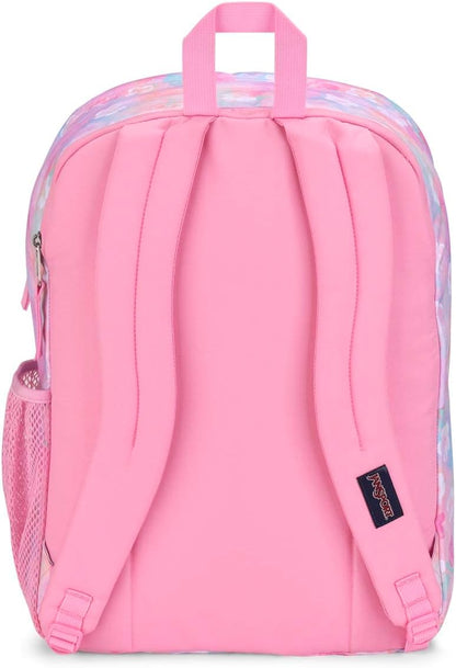 JanSport Backpack Big Student Neon Daisy Pink