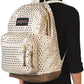 Jansport Right Pack Backpack Gold Polka Dot