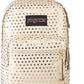 Jansport Right Pack Backpack Gold Polka Dot