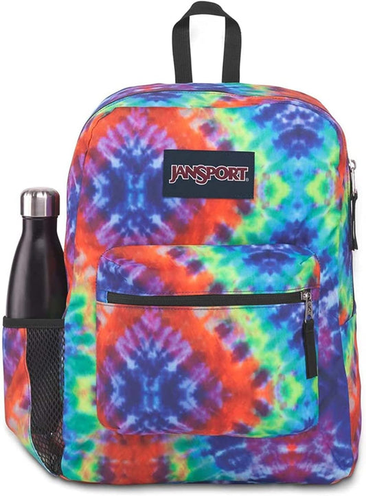 JanSport Cross Town Mochila escolar con cerezas de 8 bits JS0A47LW93L