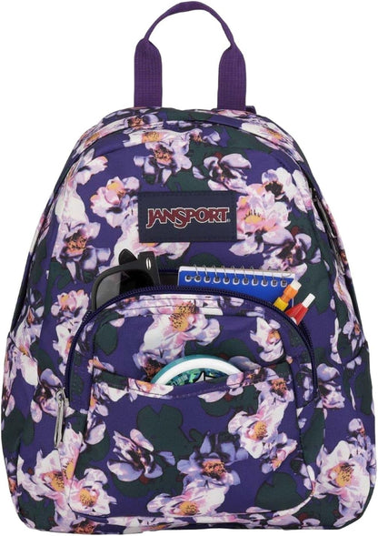 Jansport Mini Backpack Half Pint Purple Petals
