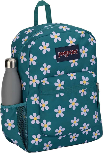 JanSport Cross Town Mochila escolar con cerezas de 8 bits JS0A47LW93L