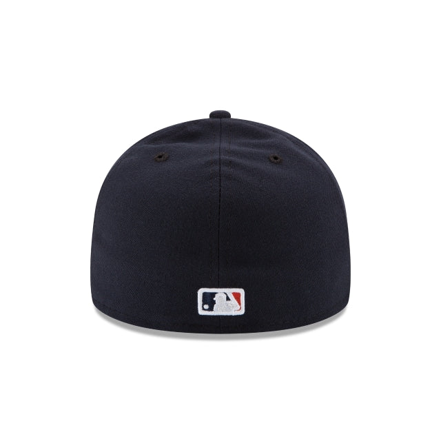New Era 59FIFTY MLB 휴스턴 애스트로스 어센틱 컬렉션 현장 착용 모자 네이비