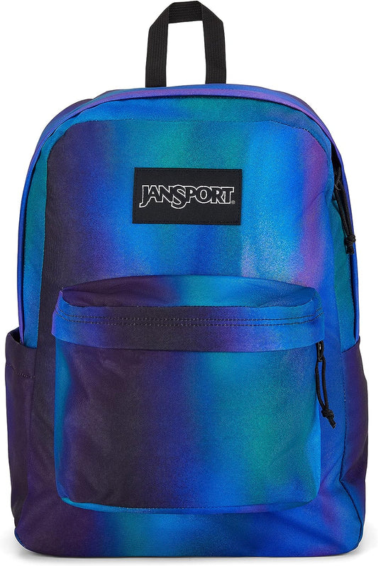 JanSport Cross Town Mochila escolar con cerezas de 8 bits JS0A47LW93L