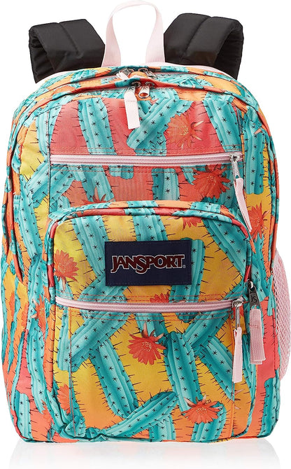 JanSport Backpack Big Student Cactus Flowers