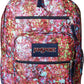JanSport Backpack Big Student Multi Flower