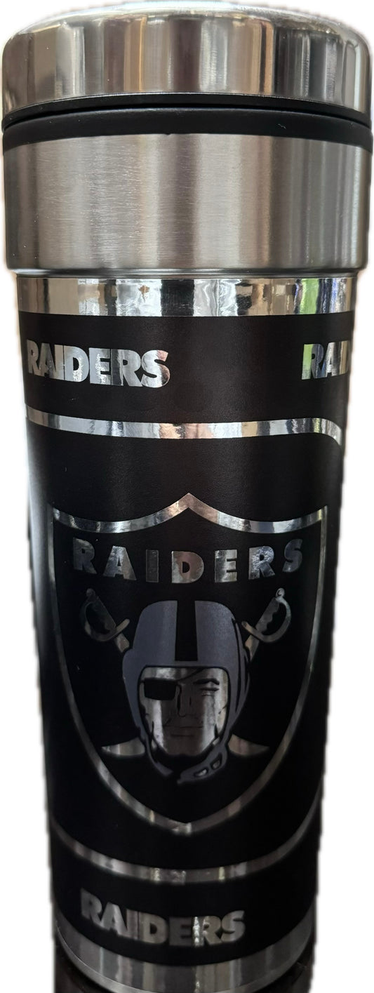 Las Vegas Raiders Travel Tumbler Stainless Steel 22oz