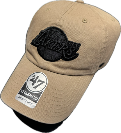 '47 Brand Los Angeles Lakers Clean Up Cap, Khaki