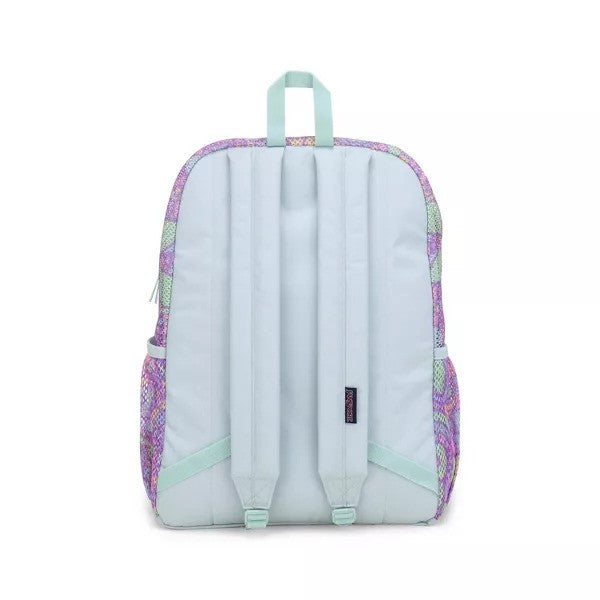 Jansport Eco Mesh Pack JS0A4QW3GW0 - Fluid Floral Pastel Lilac