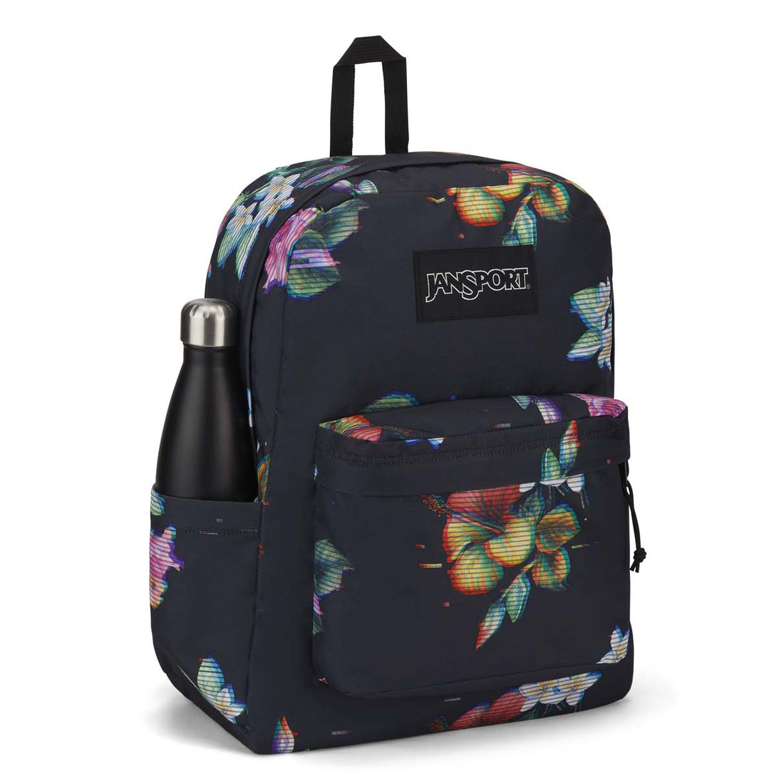 Jansport SuperBreak Backpack Floral Glitch