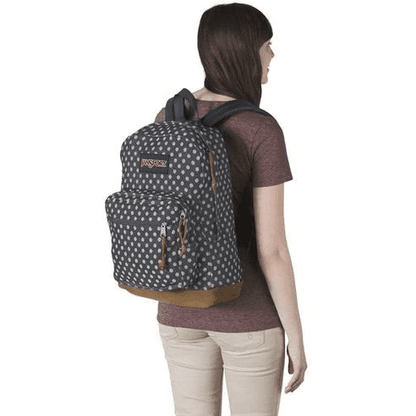 Jansport Right Pack Backpack Navy Twiggy Dot Jacquard