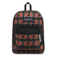 Jansport Superbreak Backpack Black Floral Dot