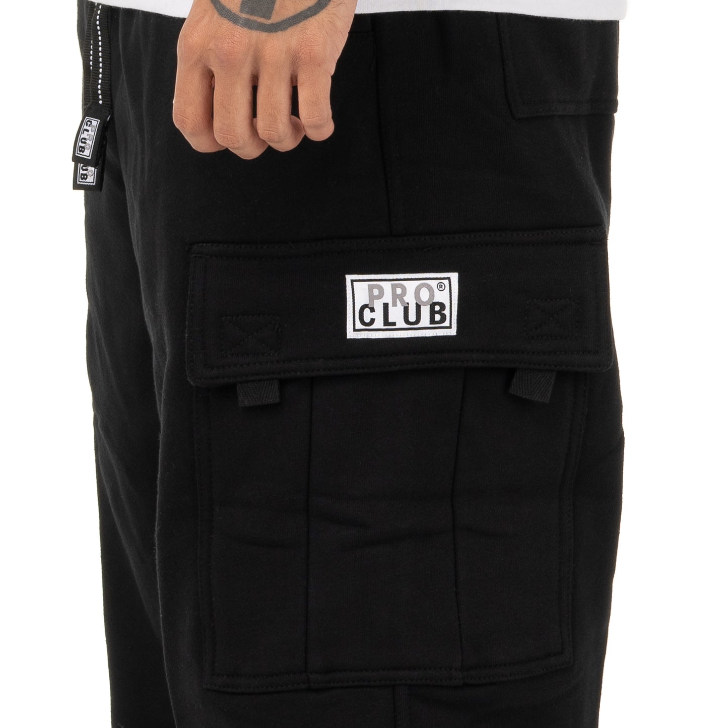 Pro Club Men's Heavyweight Fleece Cargo Pants