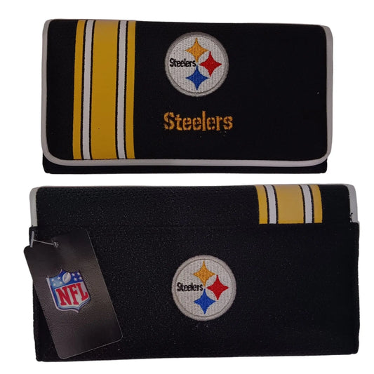 Pittsburgh Steelers Mesh Organizer Wallet