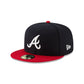 New Era 59FIFTY Fitted Hat Atlanta Braves Authentic Collection Home