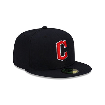 New Era 59FIFTY Fitted Hat Cleveland Guardians Authentic Collection Road