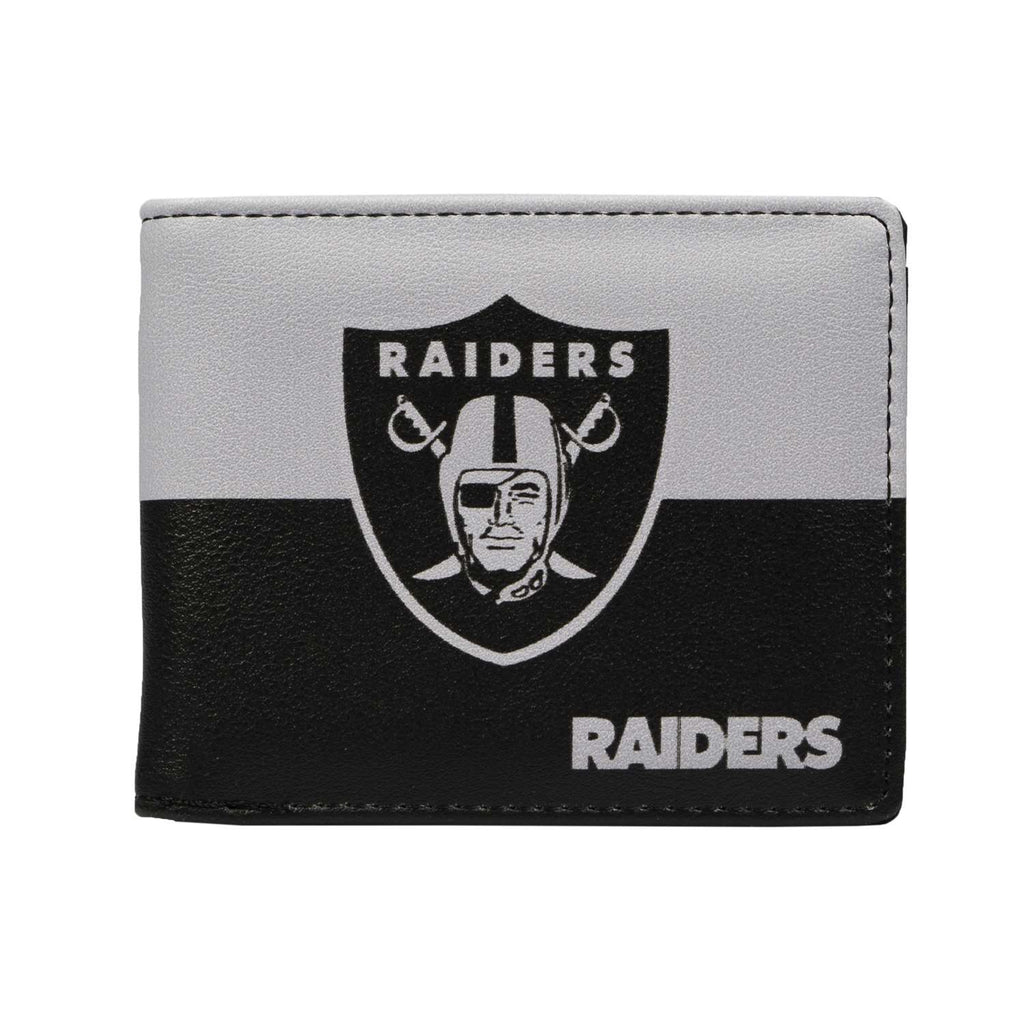 Las Vegas Raiders Bi-Fold Wallet Team Color