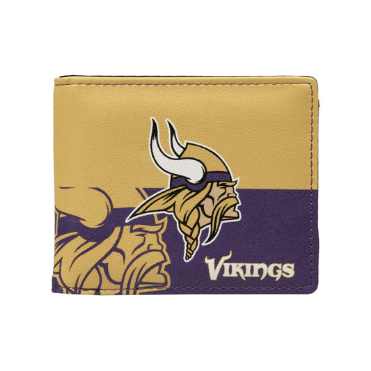 Minnesota Vikings Bi-Fold Wallet Color del equipo 