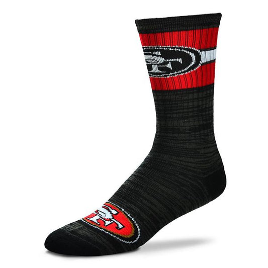 Calcetines FBF First String Crew San Francisco 49ers Large(10-13)