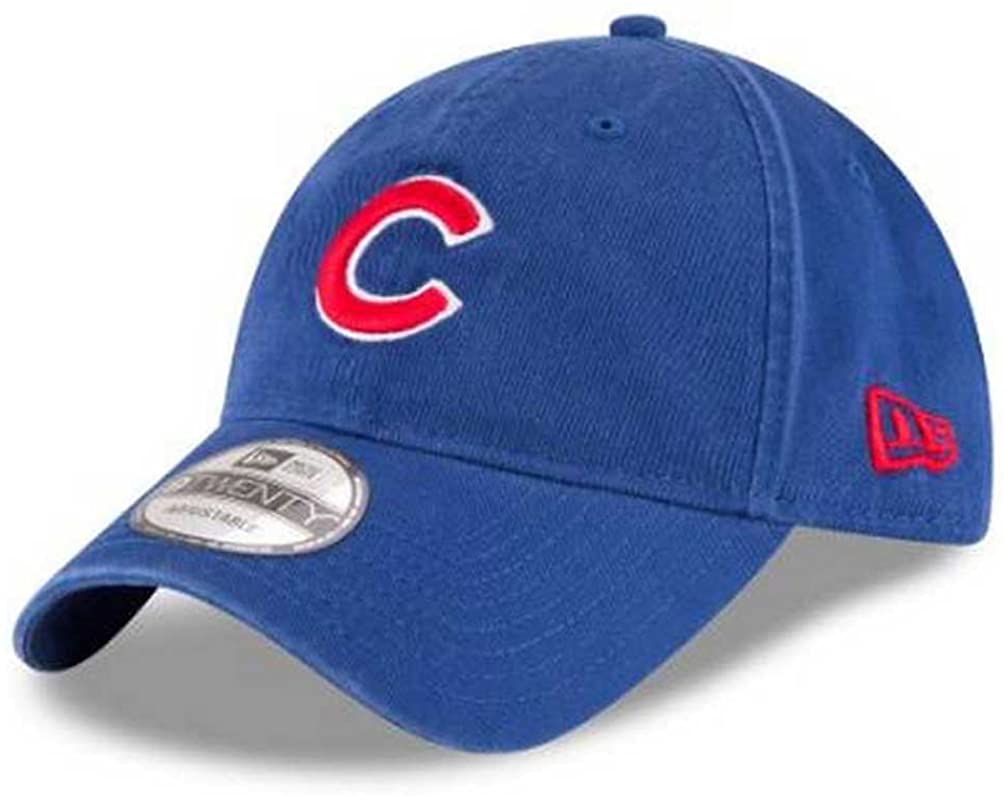뉴에라 MLB 시카고 컵스 로얄 코어 클래식 트윌 9TWENTY 조절식 모자