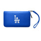 Los Angeles Dodgers Zip Organizer Wallet Pebble Royal Blue