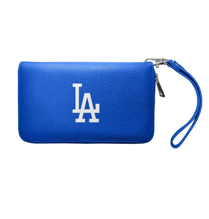 Los Angeles Dodgers Zip Organizer Wallet Pebble Royal Blue