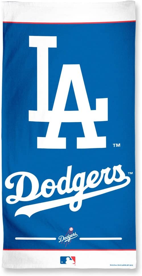 Los Angeles Dodgers Beach Towel, 30" x 60"