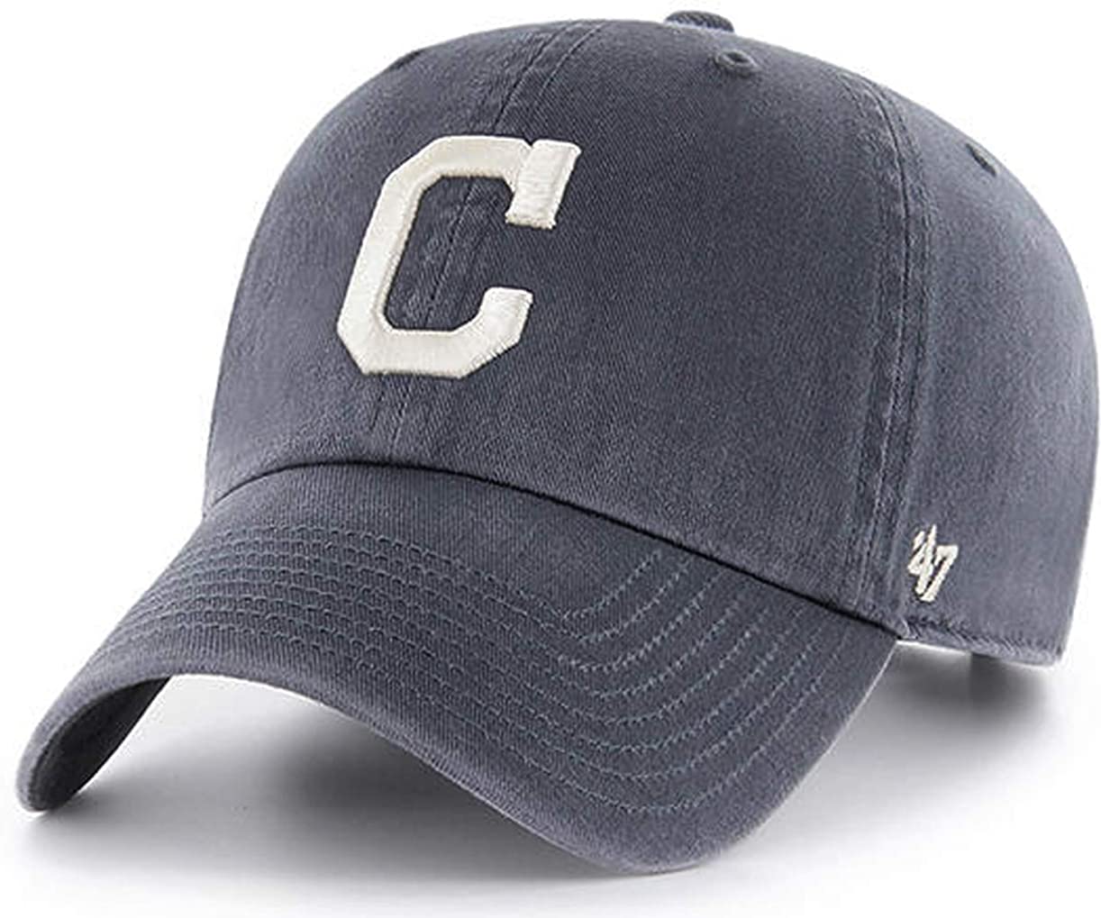 '47 MLB 클리블랜드 인디언스 빈티지 클린업 조절식 모자