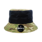 Multi Camo Relaxed Bucket Hat BLACK/CAMO Fisherman Cap