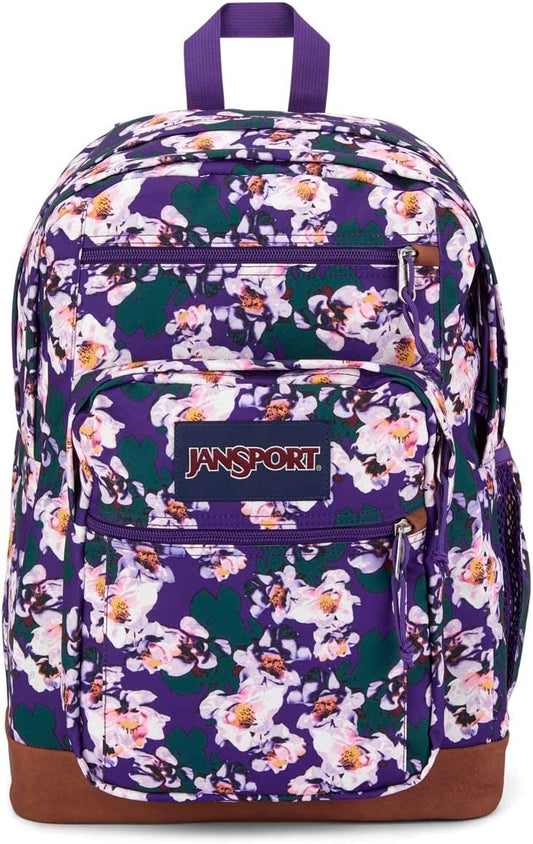 JanSport Cool Mochila para estudiantes Pétalos morados JS0A2SDD94B