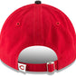 뉴에라 MLB 신시내티 레즈 코어 클래식 9TWENTY 조절식 모자 레드와 블랙