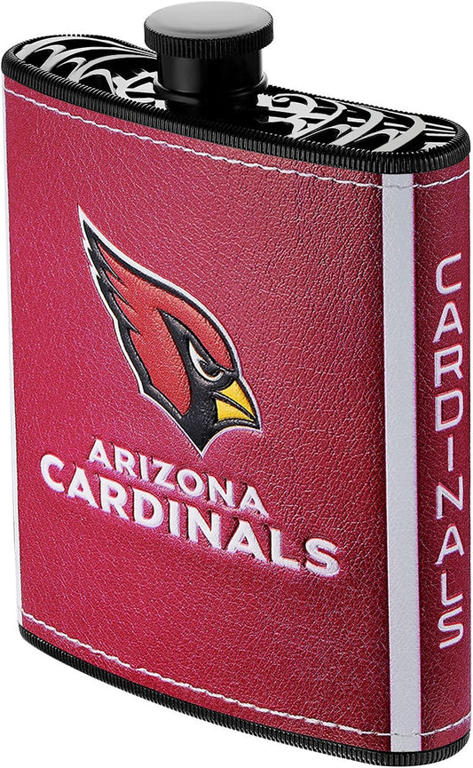 Petaca de plástico Arizona Cardinals, 7 onzas 