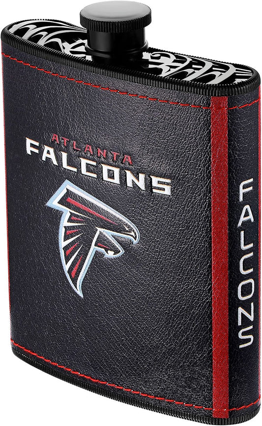 Petaca de plástico de los Atlanta Falcons, 7 onzas 