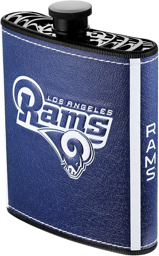 Petaca de plástico Los Angeles Rams, 7 onzas 