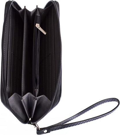 Cartera organizadora con cremallera Cleveland Browns Pebble White 