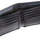 Black Leather Carolina Panthers Bi-fold Wallet