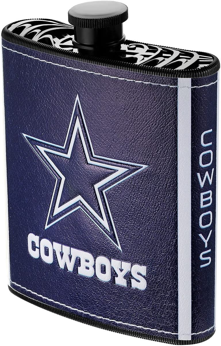 Petaca de los Dallas Cowboys, 7 onzas 