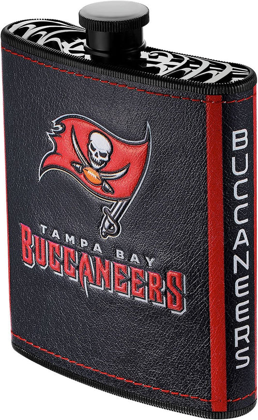 Petaca de plástico Tampa Bay Buccaneers, 7 onzas 