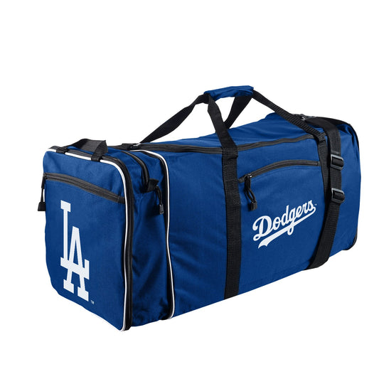 Bolsa de lona con licencia oficial de la MLB Los Angeles Dodgers "Steal", 28" x 11" x 12" azul real